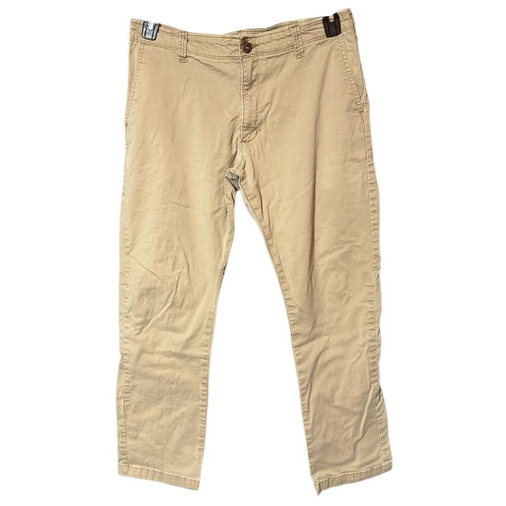 Lee Lee’s L231 Modern Series Slim Fit Tapered Leg Khaki Pants Men’s 34/30